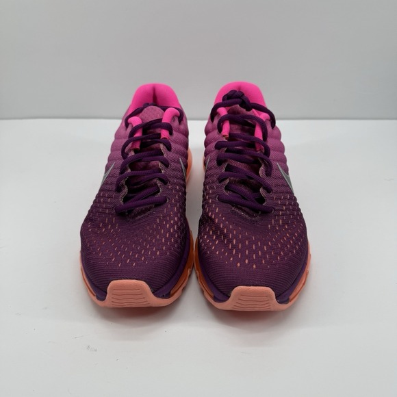 Nike Air Max 2017 Women Running Shoes 849560-502 Pink Purple Orange Sz 6 - Picture 2 of 8